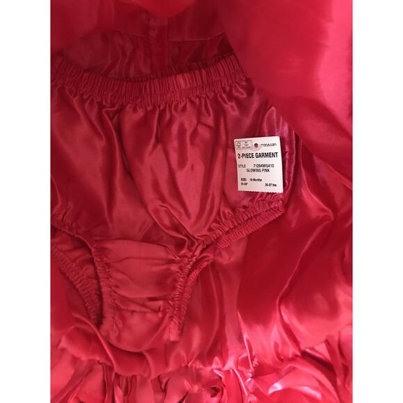 First Impressions Rosette Rose Floral 2 Piece Toddler Girls' Dress Set Size 18M - Picture 5 of 7